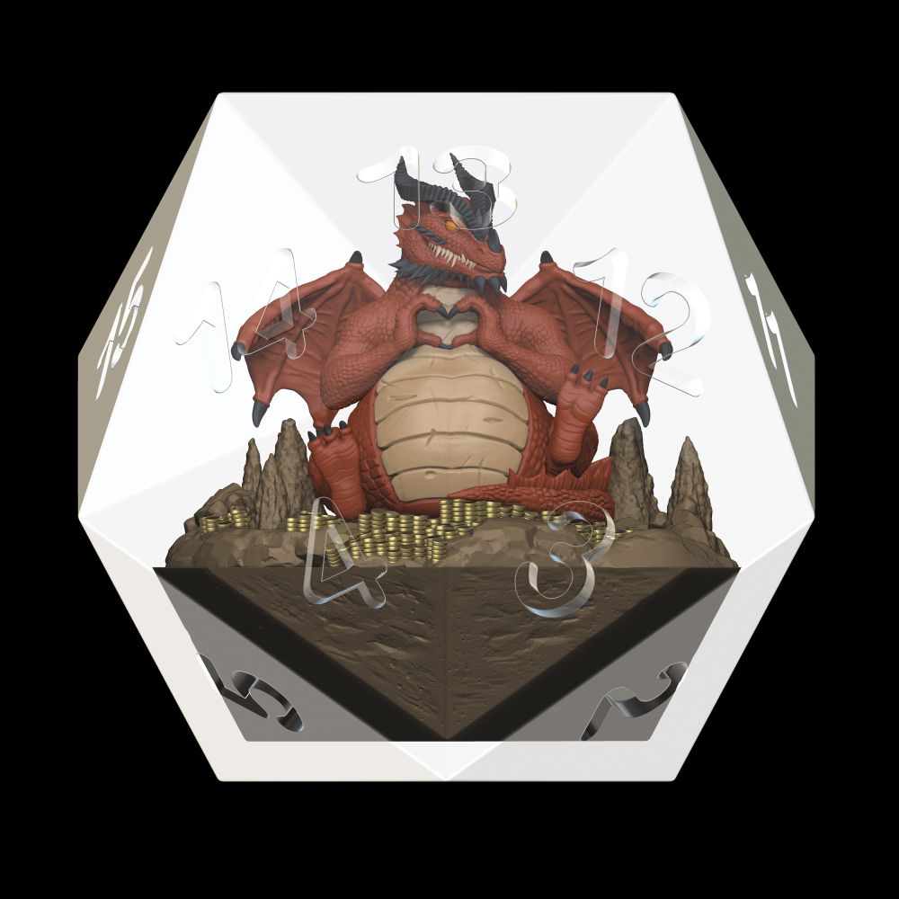 Sirius Dice - D&D Scenic - Themberchaud 55mm d20
