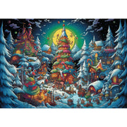 Trippy Puzzles - 1000 Piece Jigsaw Snowflake Square