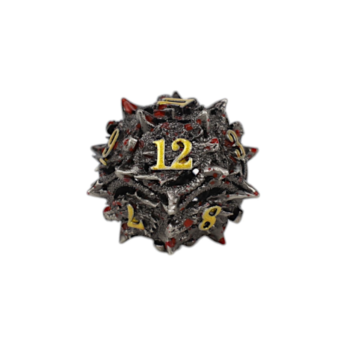 LPG Dice Dragon Rage Dice Set Bloodied Metal