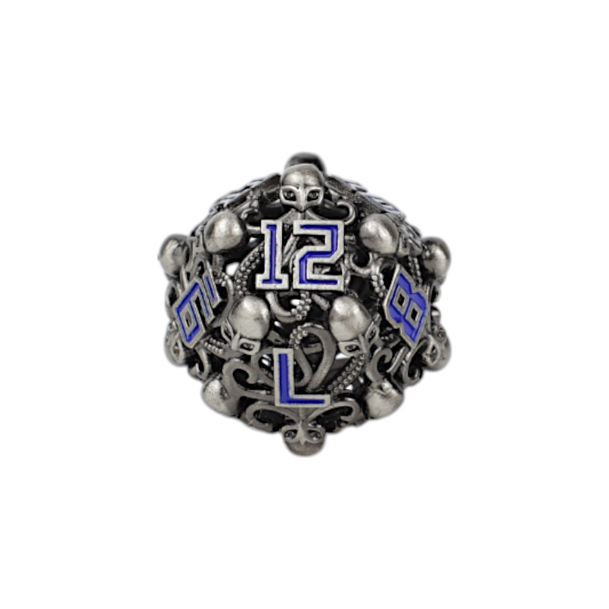LPG Dice Tentacular Dice Set Steel/Blue
