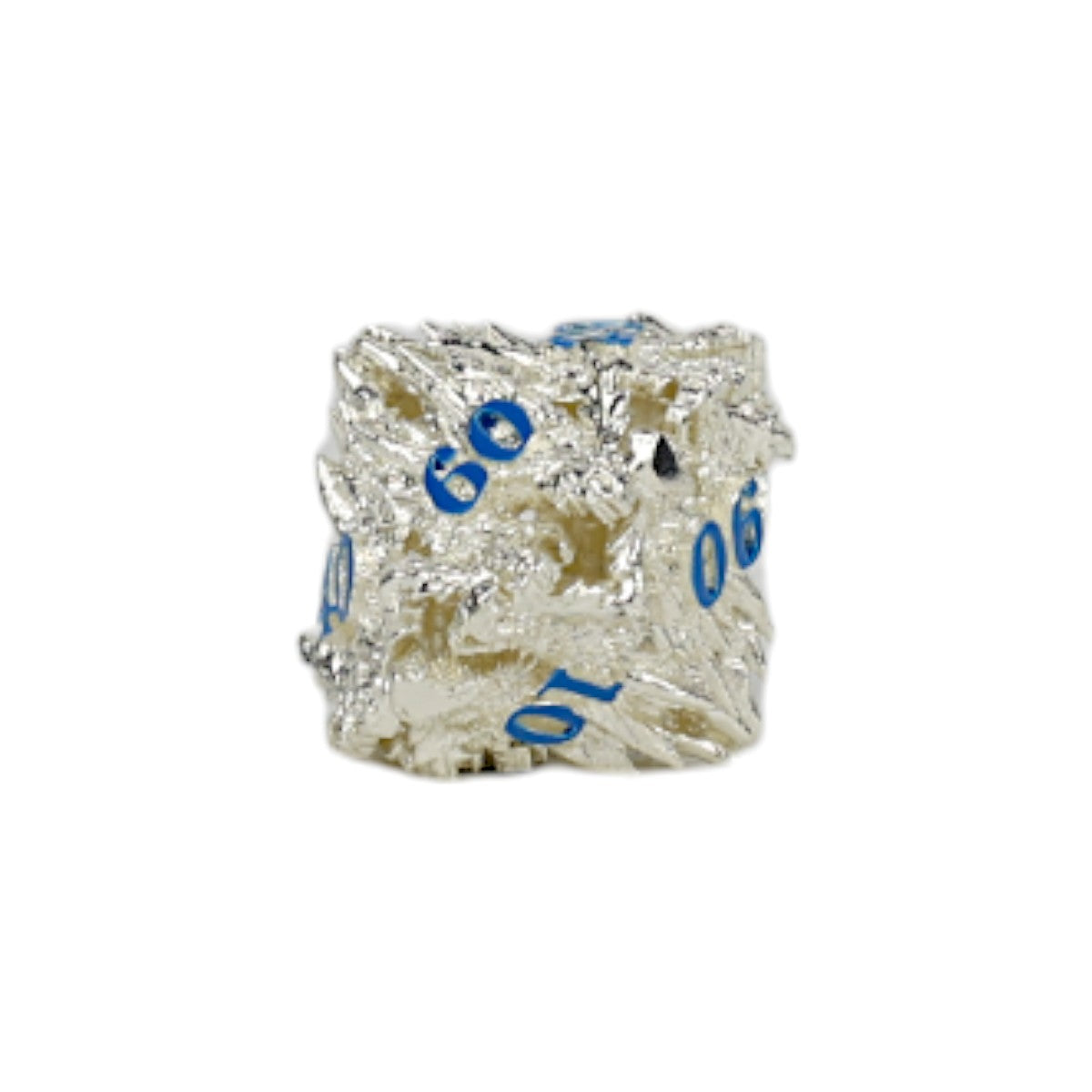 LPG Dice Dragon Rage Dice Set Steel/Blue