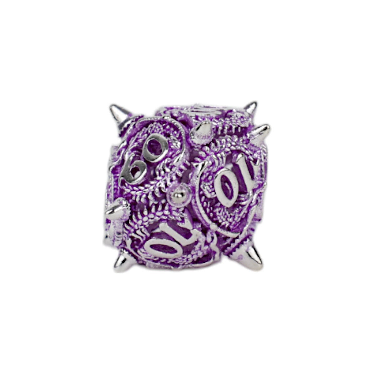 LPG Dice Xeno Hollow Dice Set Purple