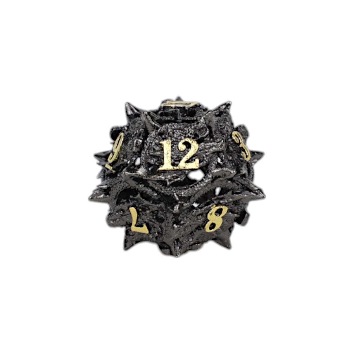 LPG Dice Dragon Rage Dice Set Black/Gold