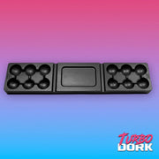 Turbo Dork - Large Black Non-Stick Silicone Dry Palette