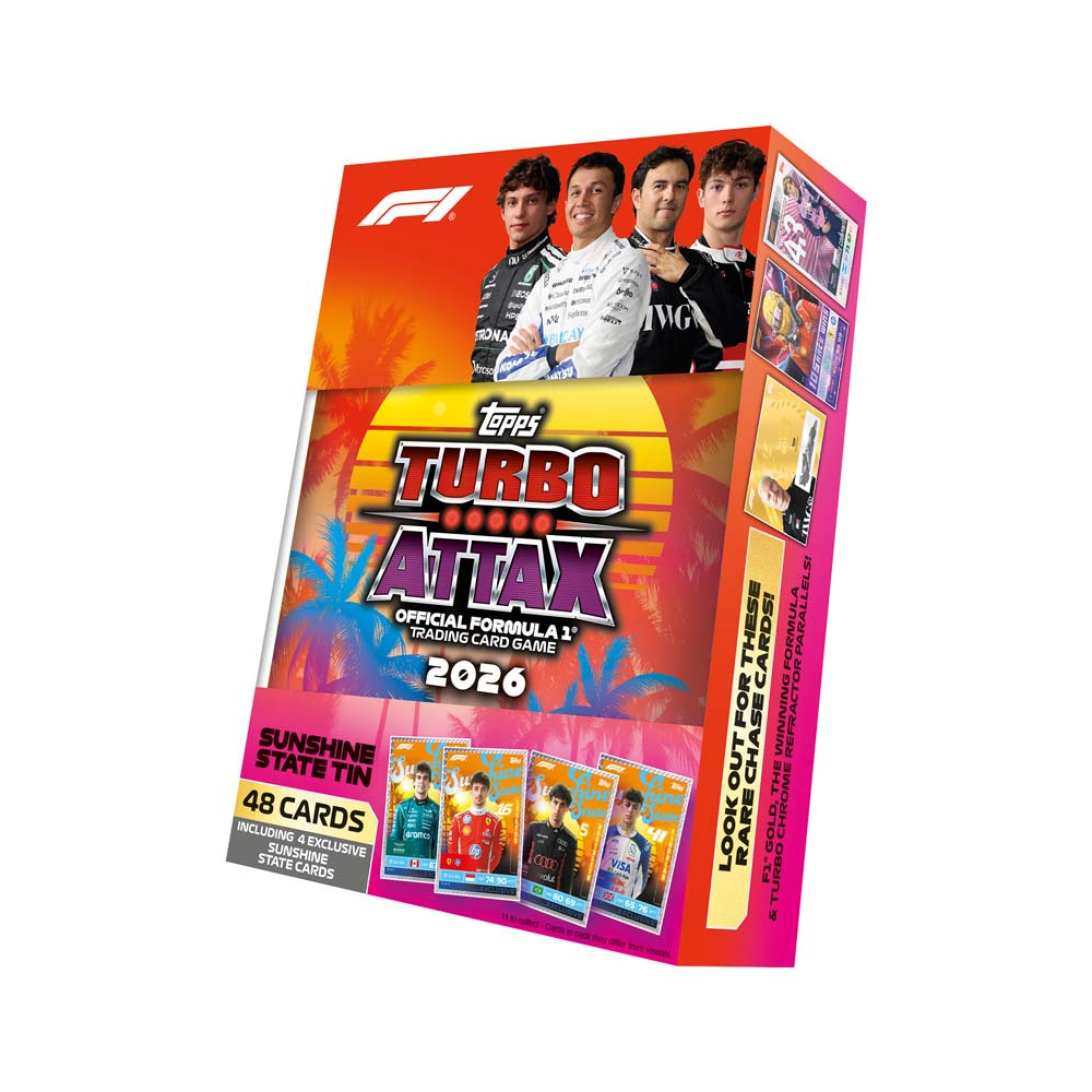 Topps F1 Turbo Attax 2026 Mega Tin - Sunshine State
