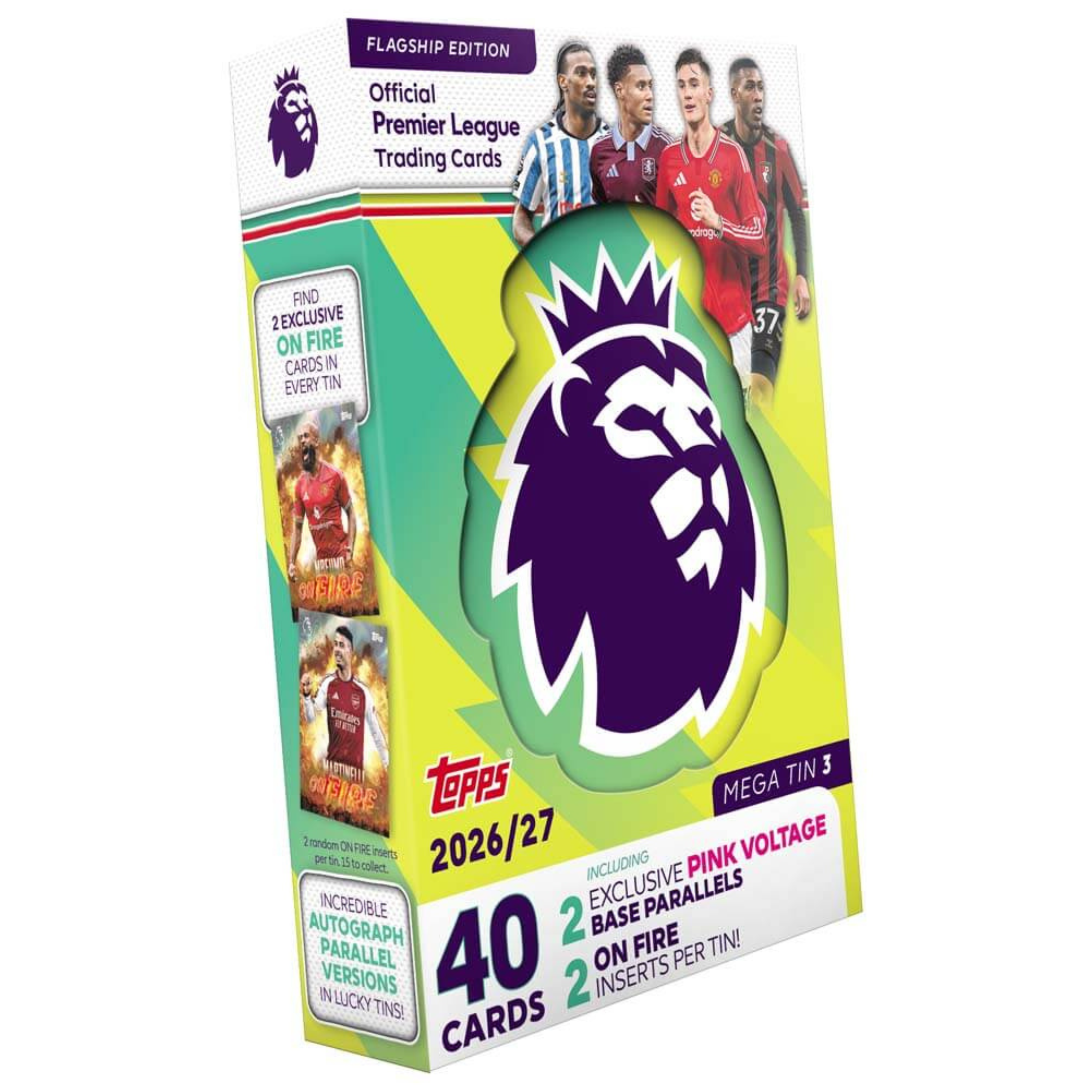 Topps Premier League Flagship 26/27 Mega Tin 3