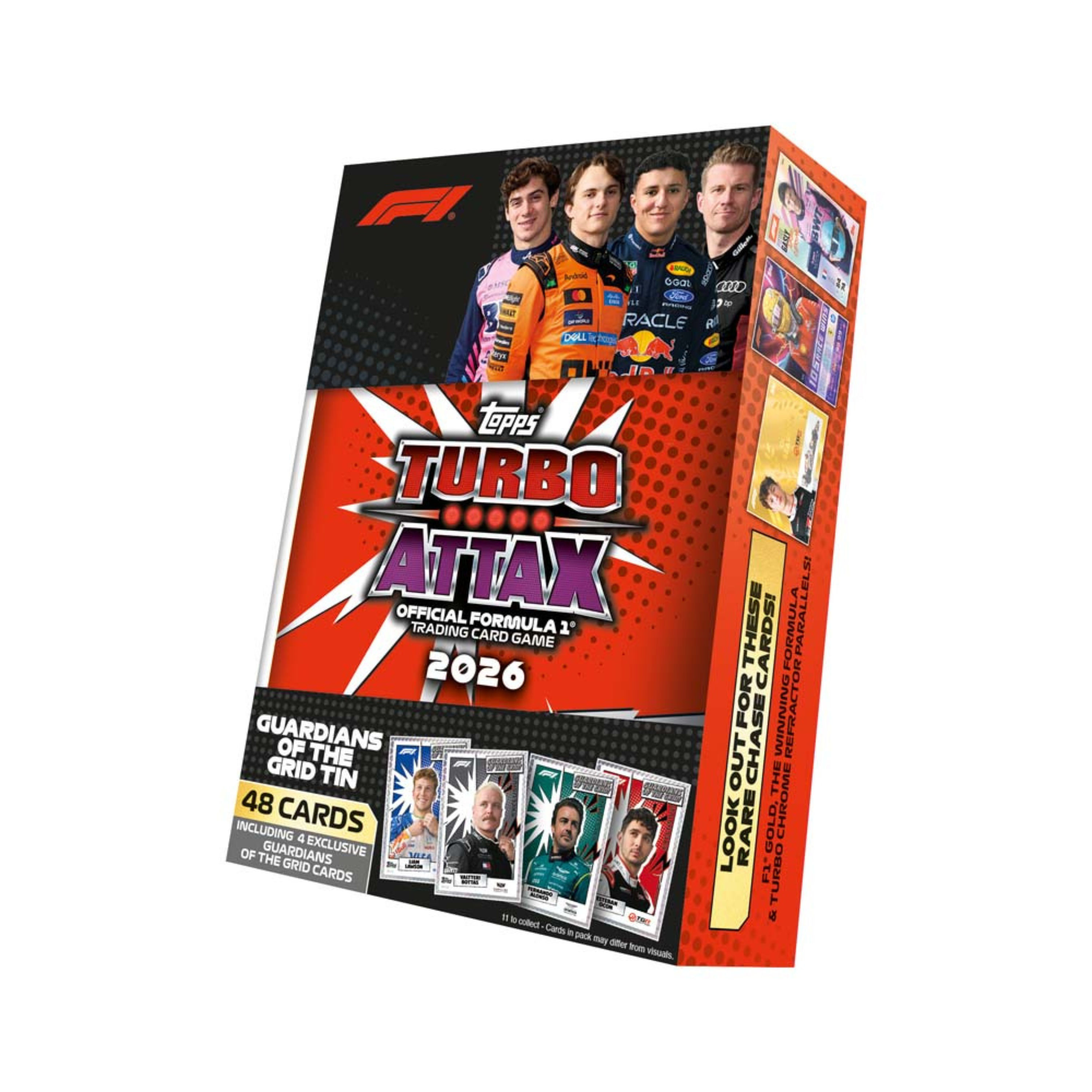 Topps F1 Turbo Attax 2026 Mega Tin - Guardians Of The Grid