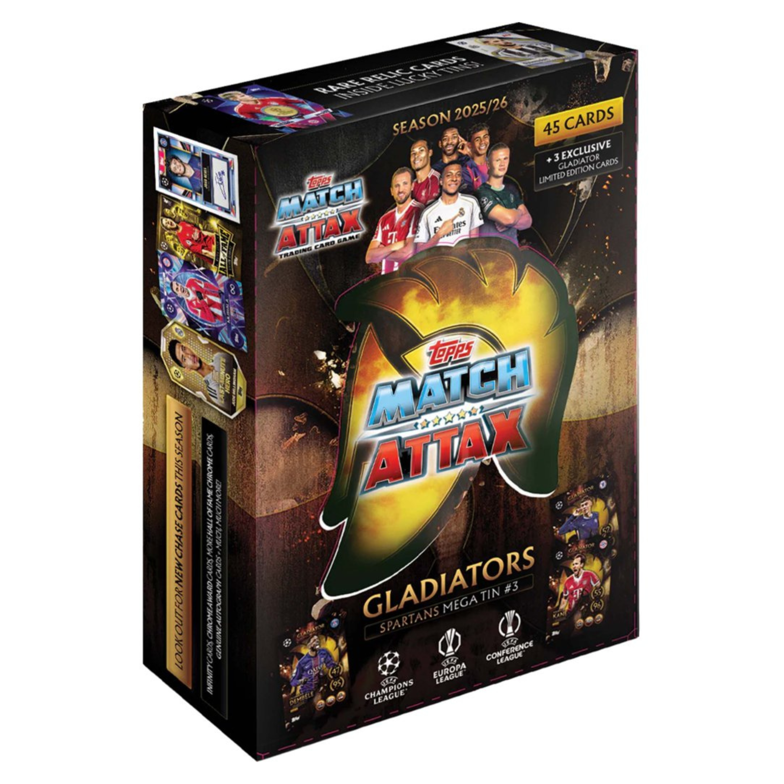 Topps UCC Match Attax 2025/2026 Gladiator Spartans Mega Tin #3