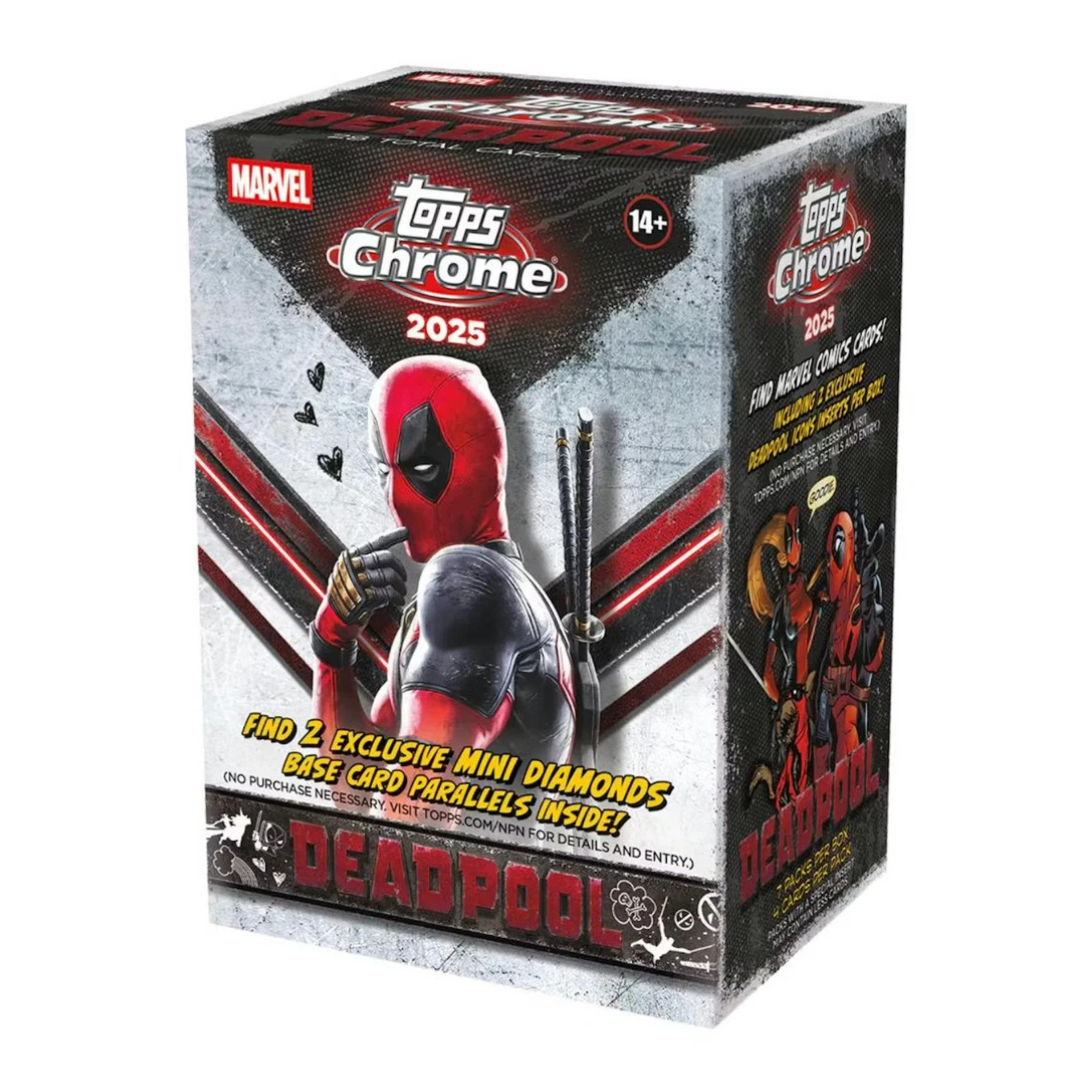 Topps Marvel Deadpool Chrome Value Box