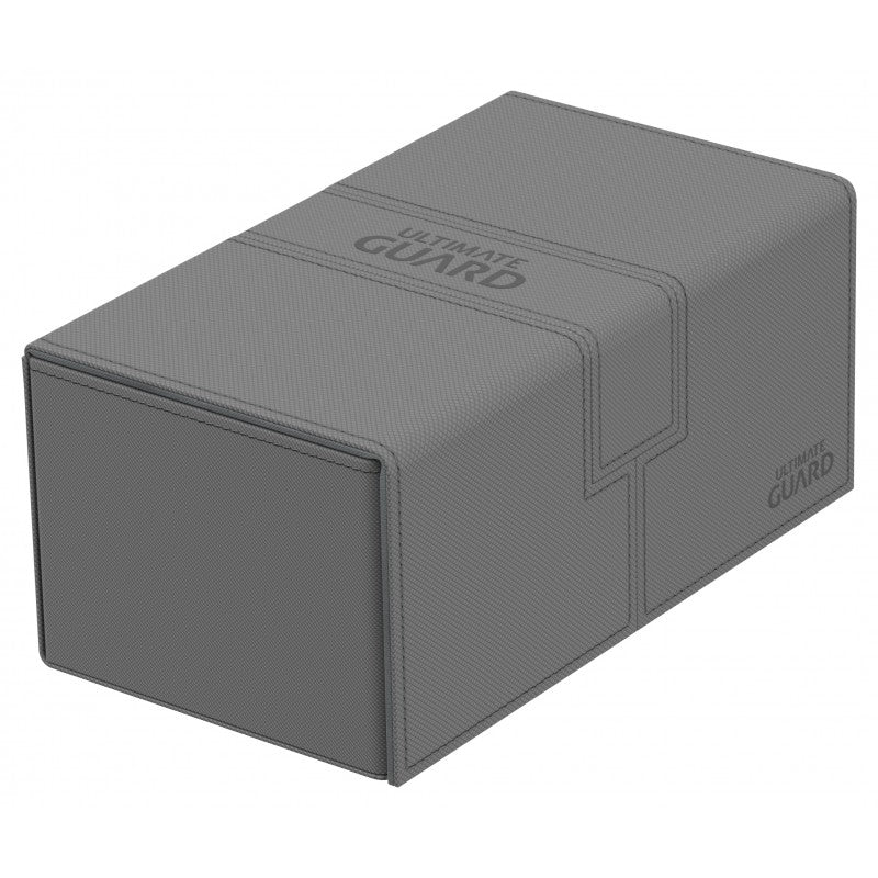 Ultimate Guard: Deck Box – XenoSkin Monocolor Twin Flip'n'Tray 200+ – Grey