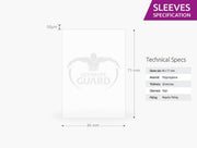Ultimate Guard: Board Game Sleeves – Premium Soft – Mini European