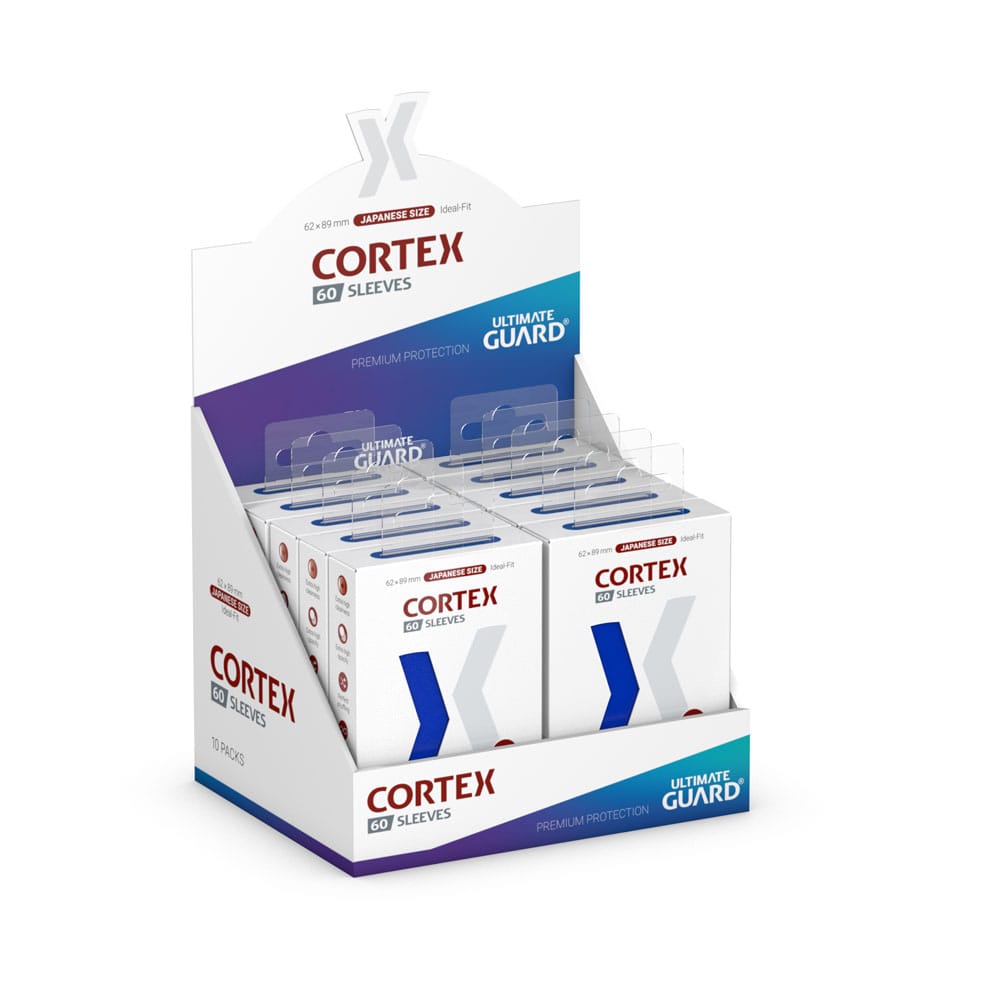 Ultimate Guard: Japanese Size Sleeves – Cortex – Blue