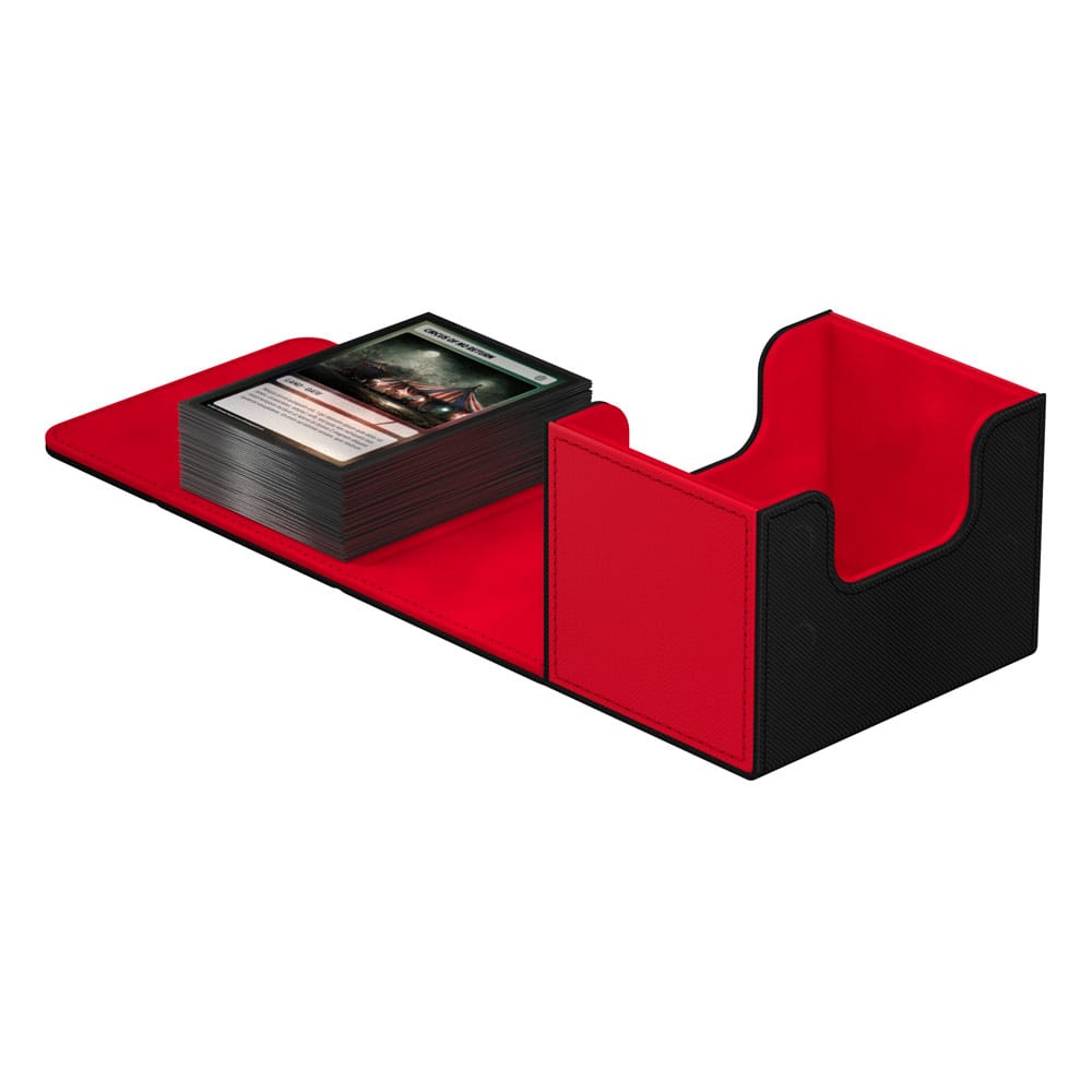 Ultimate Guard: Deck Box – Synergy Sidewinder 100+ – Black/Red