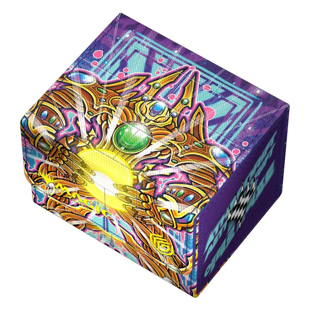 Ultimate Guard: Deck Box – XenoSkin Sidewinder 100+ – MTG: Aetherdrift – Solar Gearhulk
