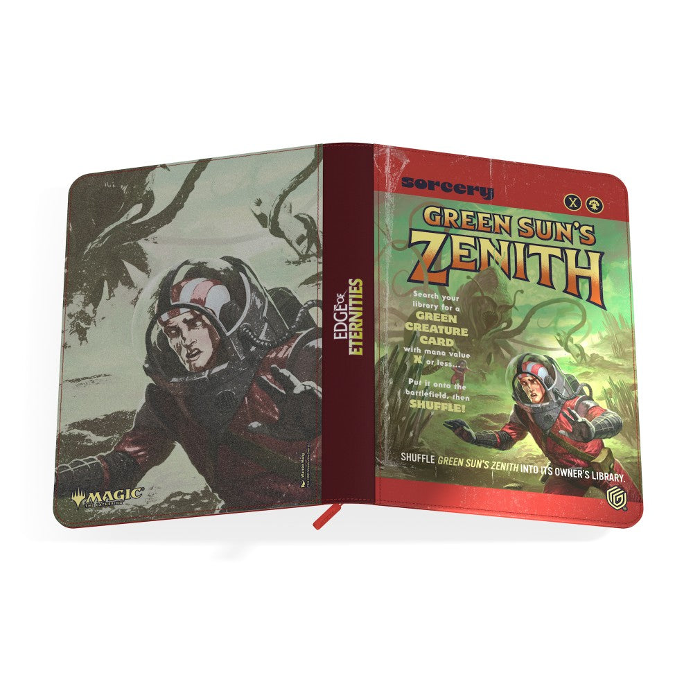 Ultimate Guard: Portfolio – XenoSkin Zipfolio 360 – MTG: Edge of Eternities – Green Sun's Zenith