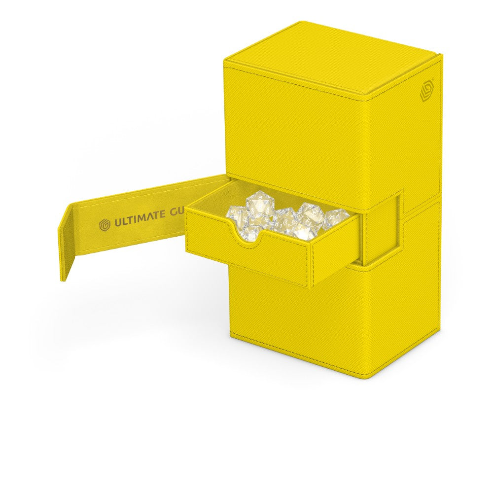 Ultimate Guard: Deck Box – XenoSkin Twin Flip'n'Tray Deck Case 200+ – 2025 Summer Edition: Dandelion