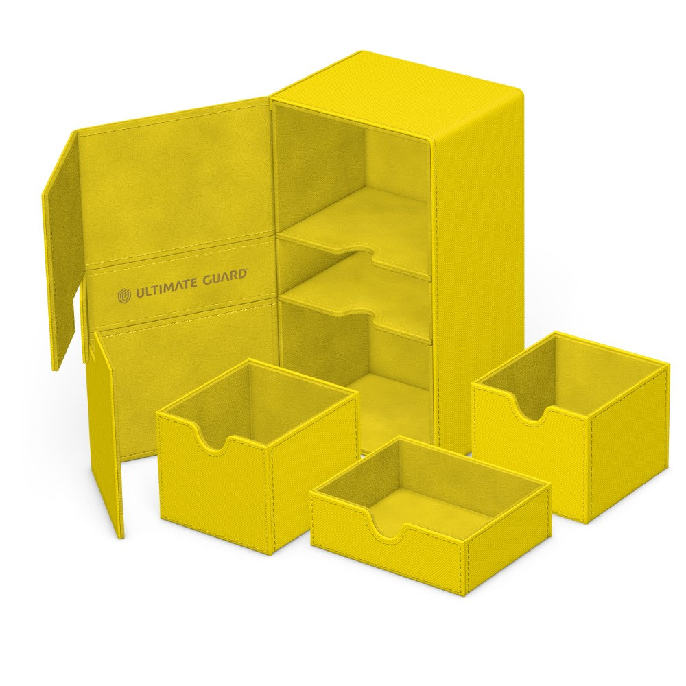 Ultimate Guard: Deck Box – XenoSkin Twin Flip'n'Tray Deck Case 200+ – 2025 Summer Edition: Dandelion
