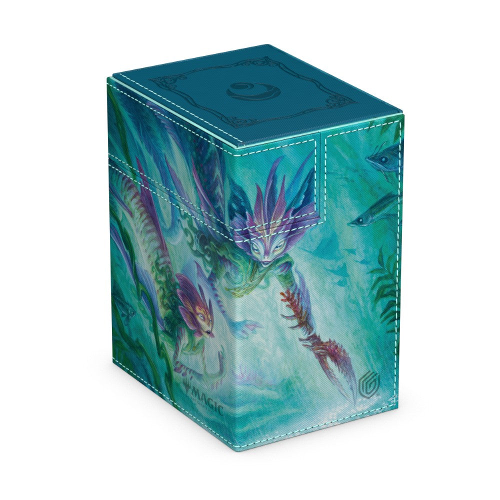 Ultimate Guard: Deck Box – XenoSkin Flip'n'Tray 133+ – MTG: Lorwyn Eclipsed – Silvergill Mentor