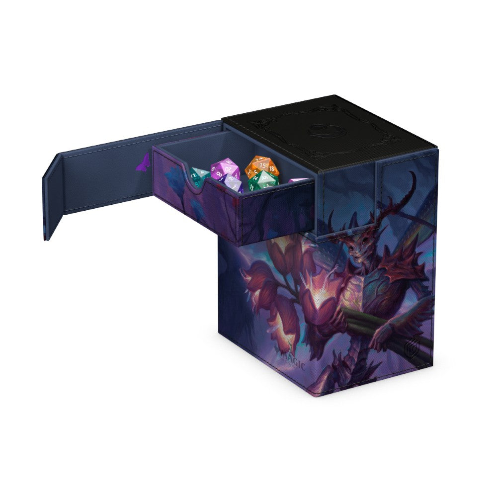 Ultimate Guard: Deck Box – XenoSkin Flip'n'Tray 133+ – MTG: Lorwyn Eclipsed – Bitterbloom Bearer