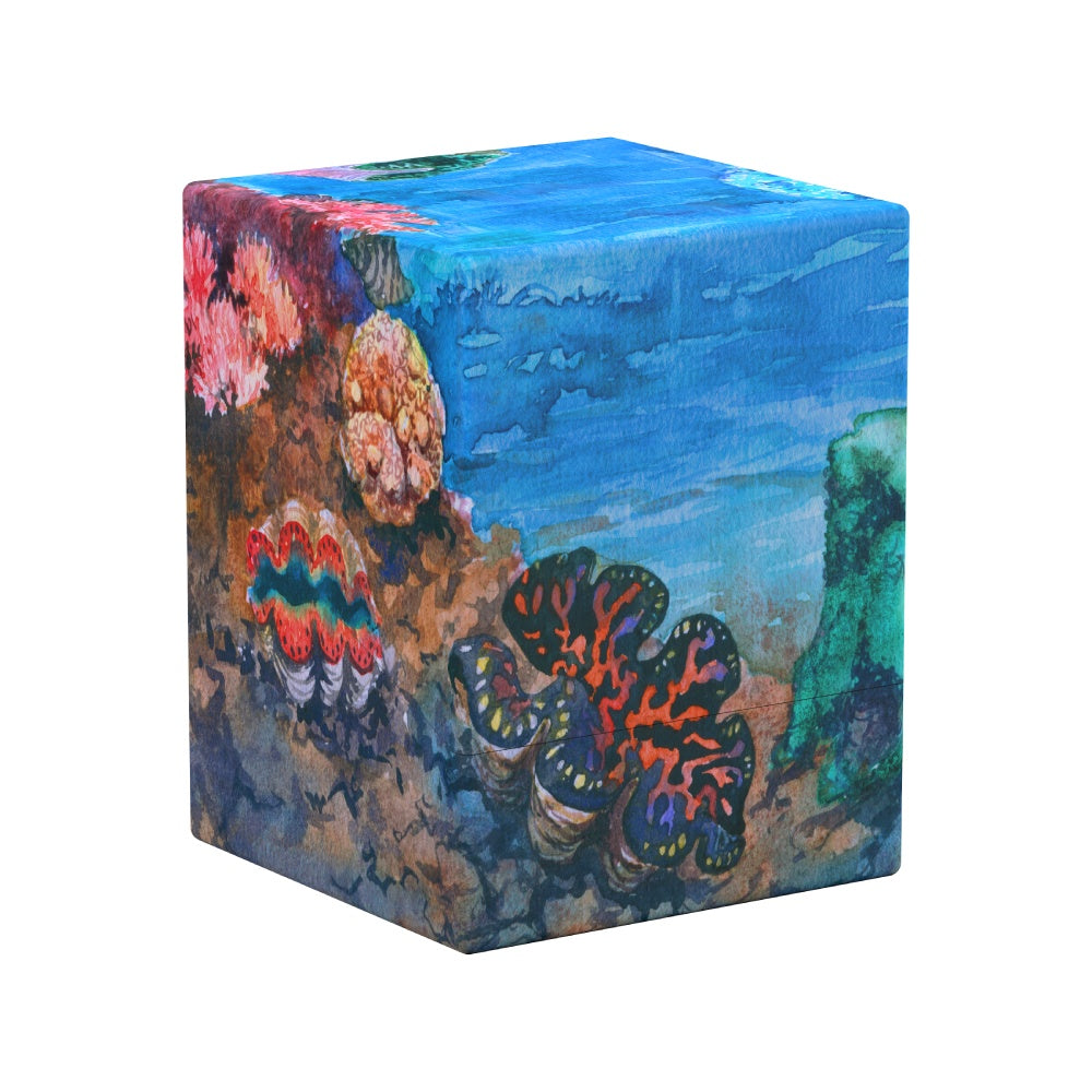 Ultimate Guard: Deck Box – Boulder 100+ – Earth Day 2026: Coral Places – Seablue Hush