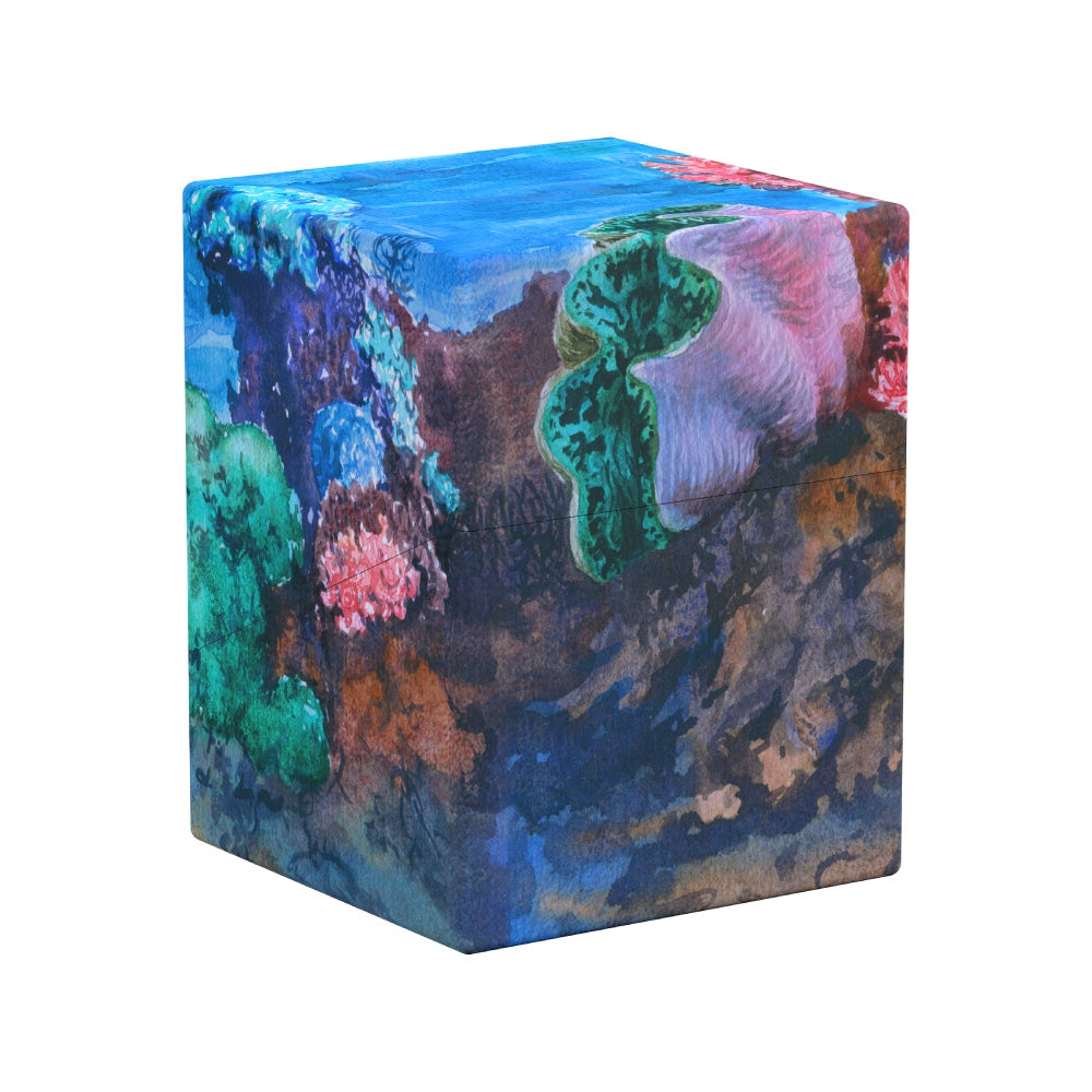 Ultimate Guard: Deck Box – Boulder 100+ – Earth Day 2026: Coral Places – Seablue Hush