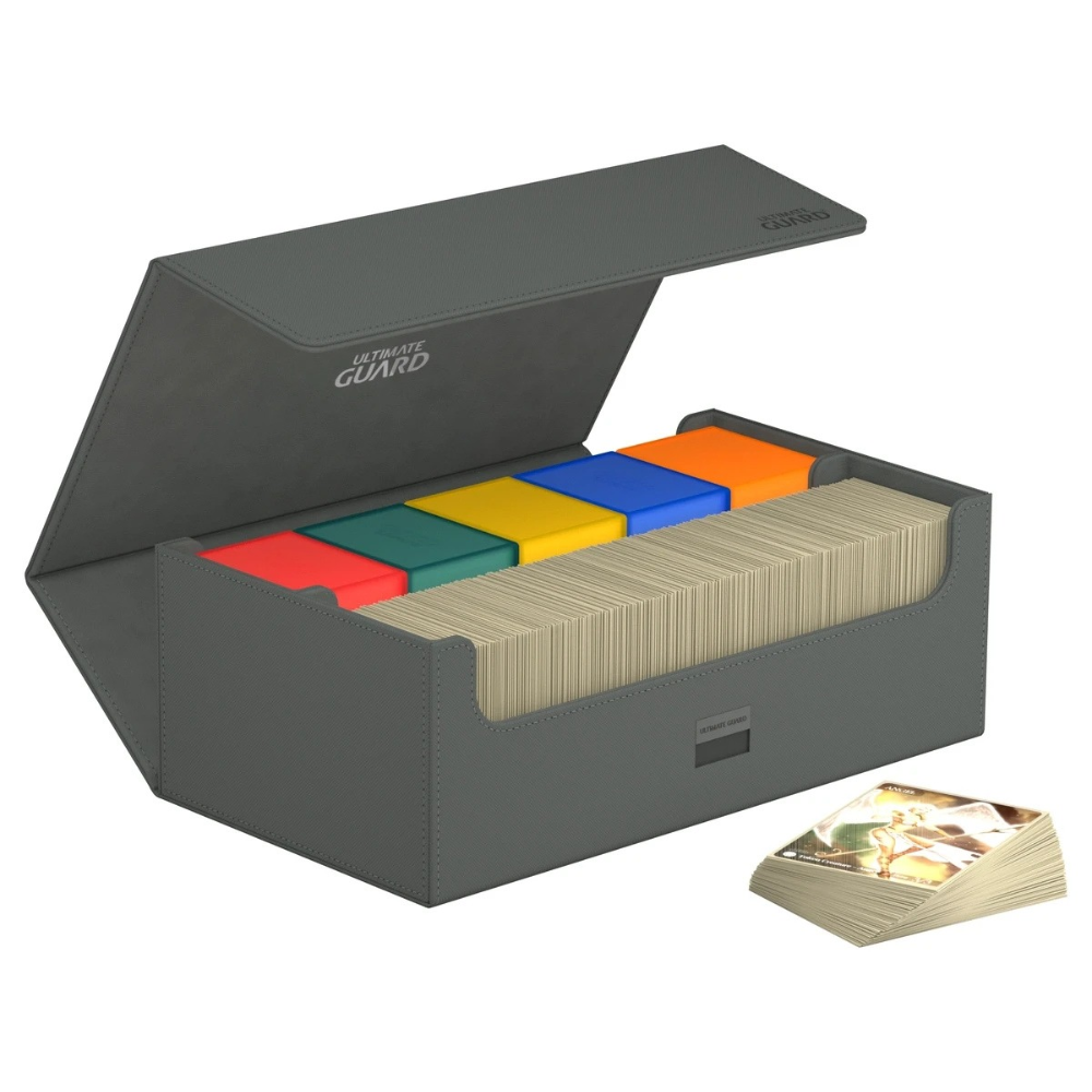 Ultimate Guard Arkhive Flip Case 800+ XenoSkin – Grey