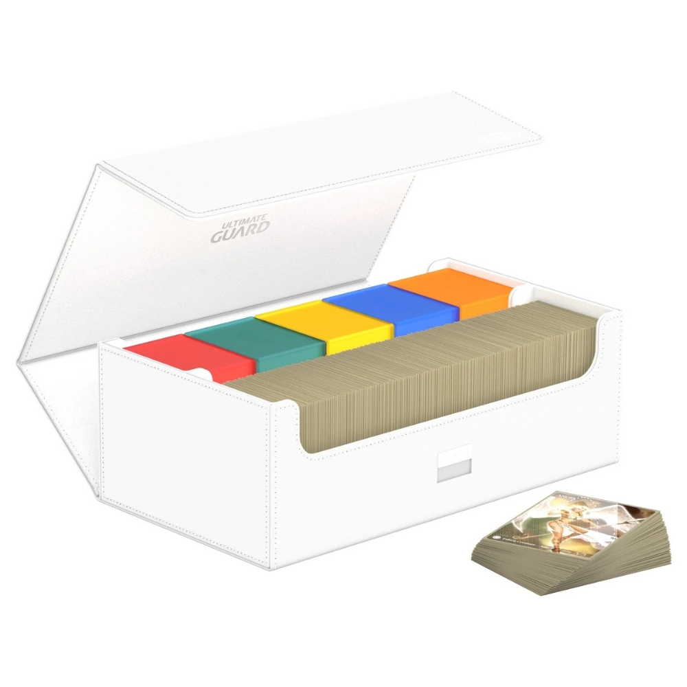 Ultimate Guard Arkhive Flip Case 800+ XenoSkin – White