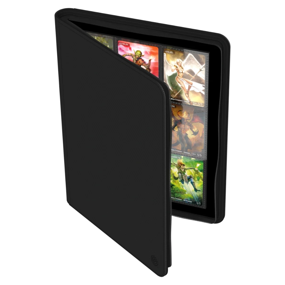 Ultimate Guard ZipFolio 360 18-Pocket XenoSkin Binder – Black