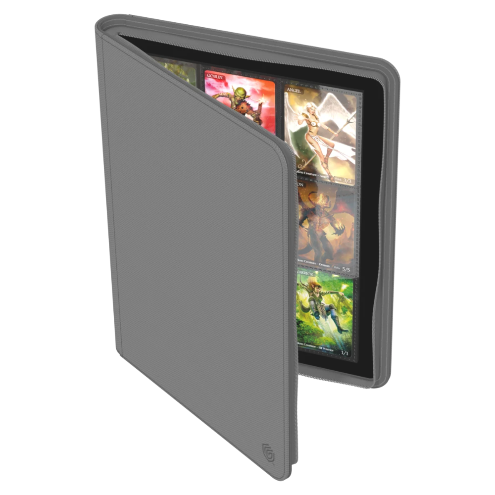Ultimate Guard ZipFolio 360 18-Pocket XenoSkin Binder – Grey