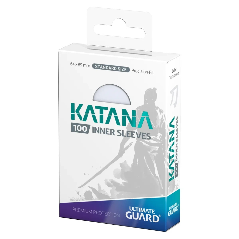 Ultimate Guard Katana Precise-Fit Inner Sleeves (100) – Transparent