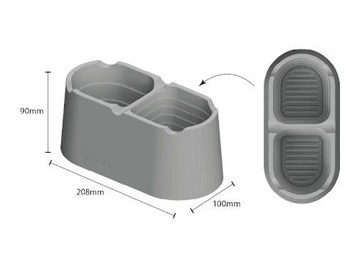 LPG Essentials Water Pot - Double Chamber
