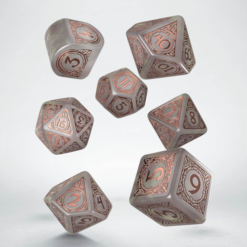 Q Workshop - Viking Modern Niflheim Dice Set 7