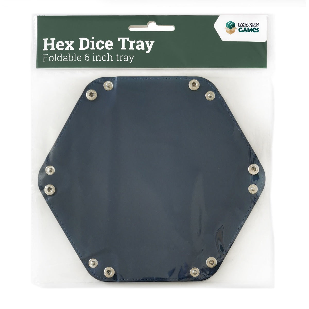 LPG Essentials Hex Dice Tray 6" Blue
