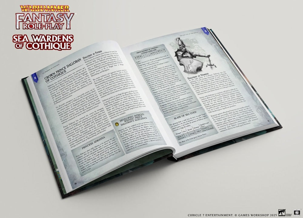 Warhammer Fantasy Roleplay: Sea Wardens of Cothique Collectors Edition