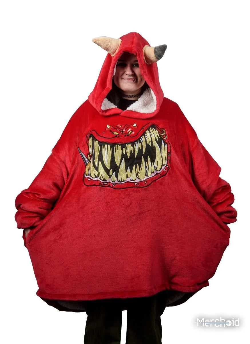 Warhammer 40000: Red Squig Hooded Blanket
