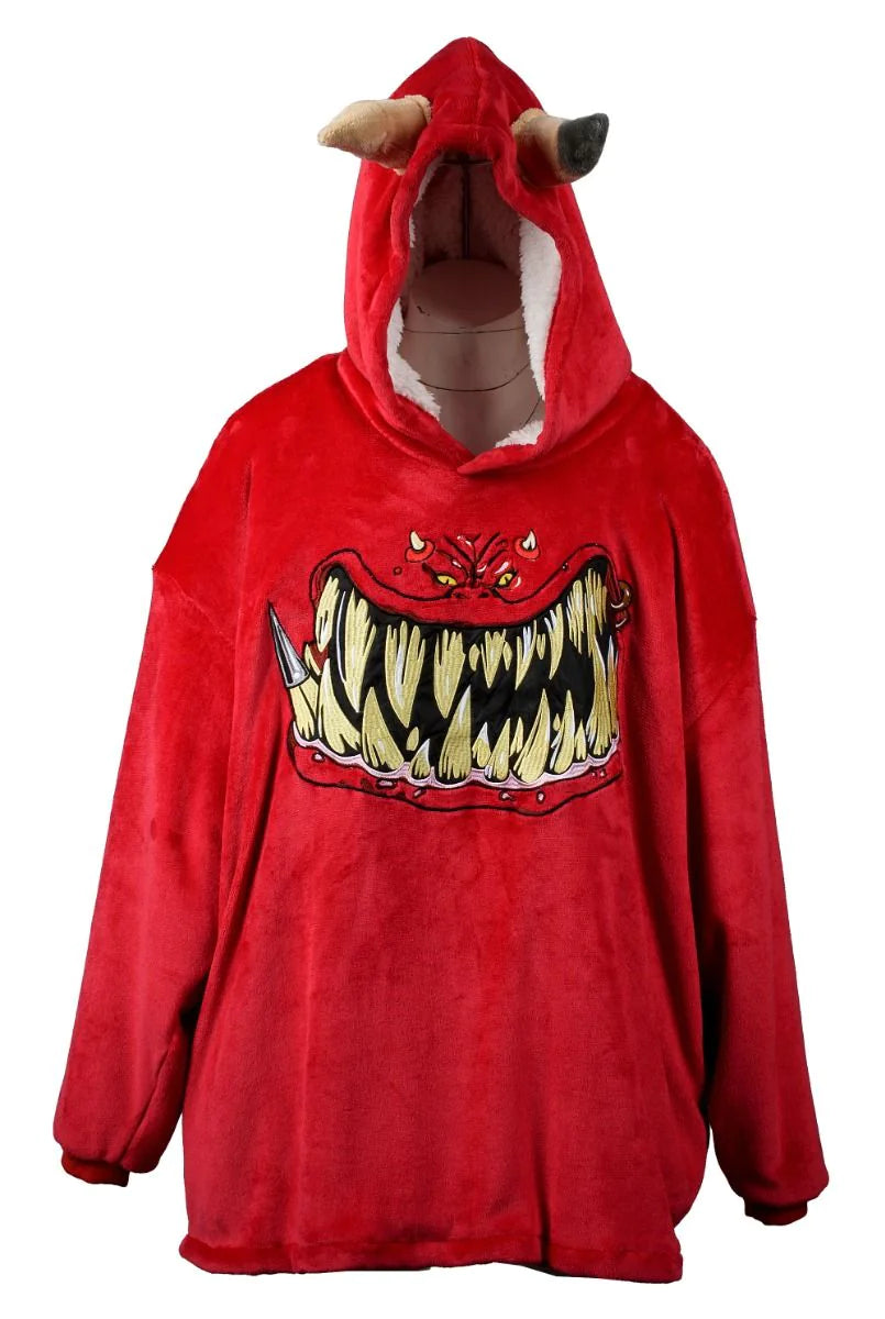 Warhammer 40000: Red Squig Hooded Blanket