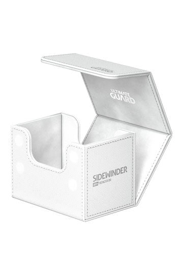 Ultimate Guard: Deck Box – XenoSkin Monocolor Sidewinder 80+ – White