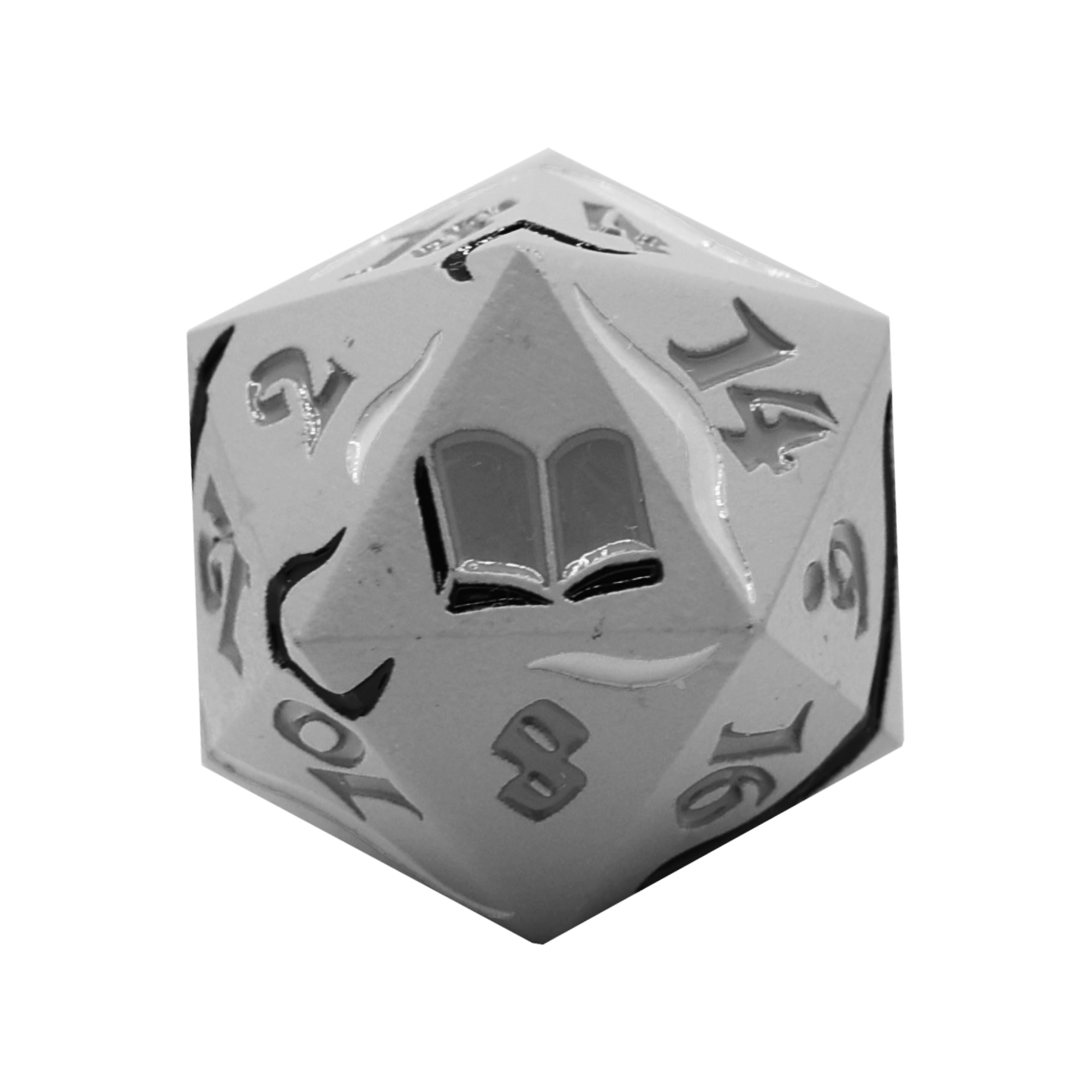 LPG Dice Mage Silver/Orange