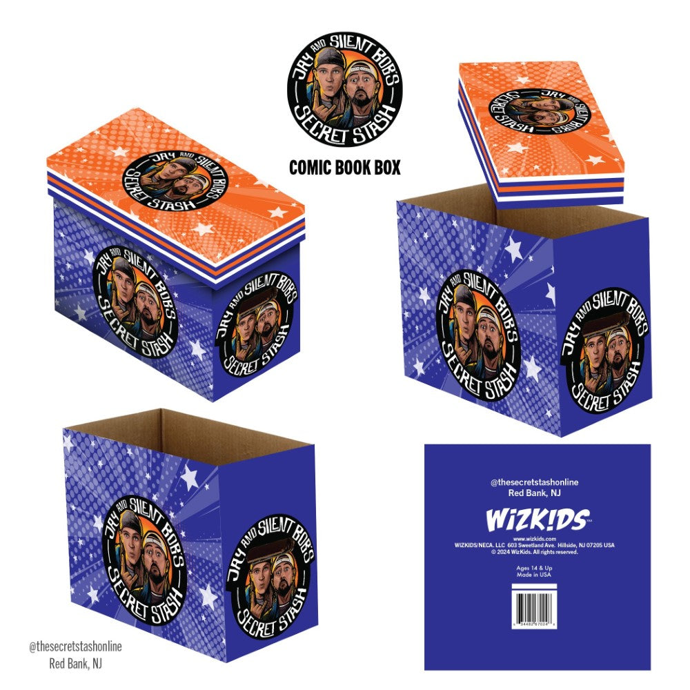 Short Comic Book Storage Box: Jay & Silent Bob's Secret Stash
