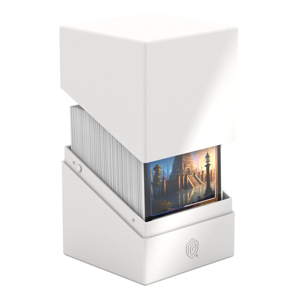 Ultimate Guard: Deck Box – Boulder 100+ – Solid White