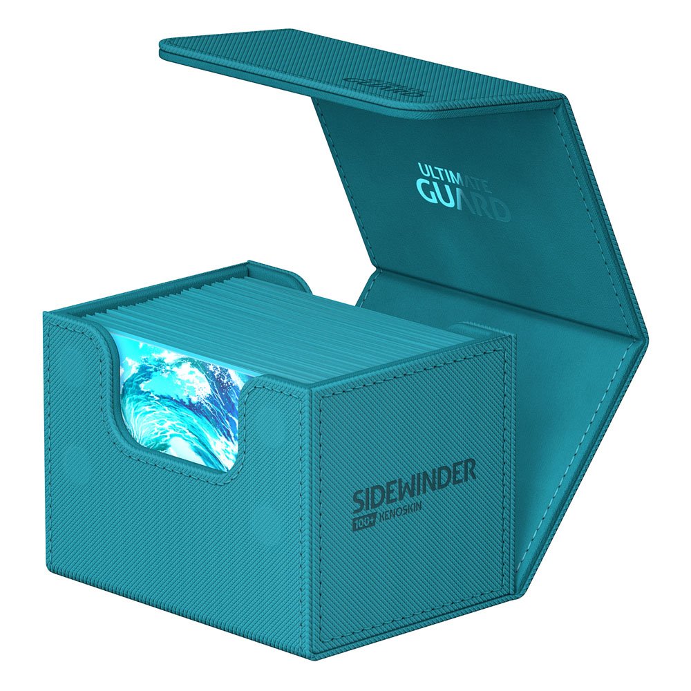 Ultimate Guard: Deck Box – XenoSkin Monocolor Sidewinder 100+ – Petrol