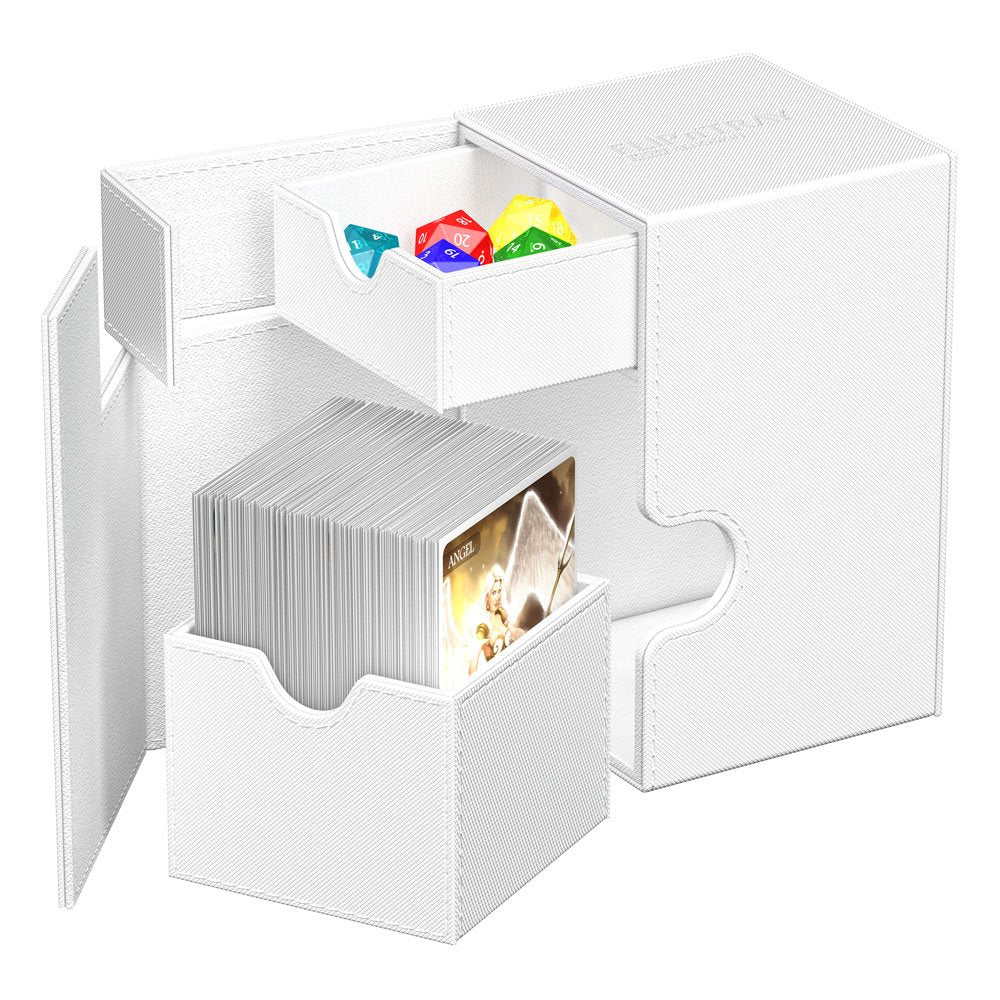 Ultimate Guard: Deck Box – XenoSkin Monocolor Flip'n'Tray 100+ – White