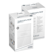 Ultimate Guard: Deck Box – XenoSkin Monocolor Twin Flip'n'Tray 200+ – White