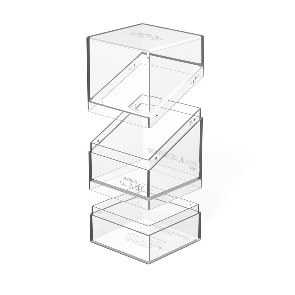 Ultimate Guard: Deck Box – Boulder'n'Tray 100+ – Clear
