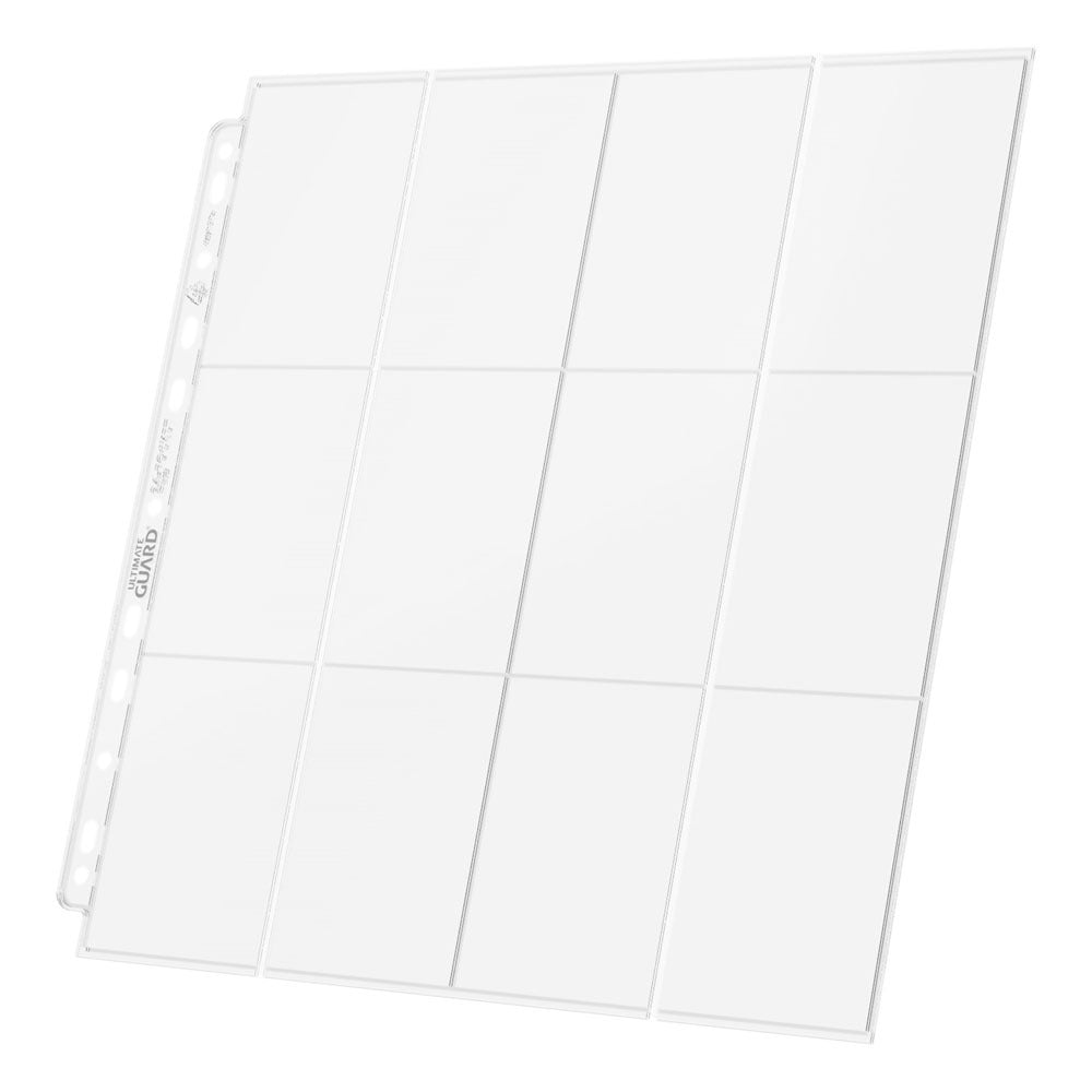 Ultimate Guard: Binder Pages – 24-Pocket QuadRow Side-Loading – Transparent