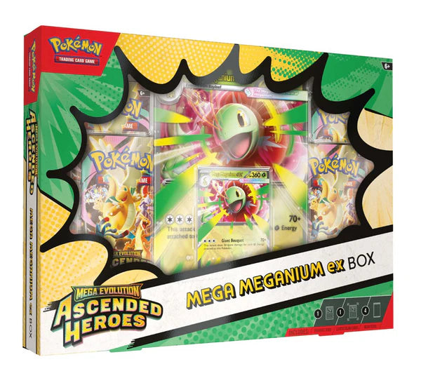 Pokemon TCG: Ascended Heroes Mega Meganium EX Box